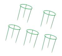 ordinarYone Plant Cage Stake Tower Plant for Bed Round Cages for Pots and Gardens Green Extra Bold