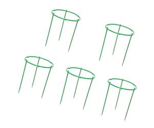 ordinarYone Plant Cage Stake Tower Plant for Bed Round Cages for Pots and Gardens Green Extra Bold