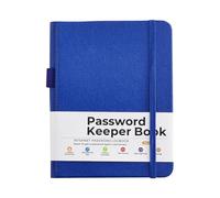 ordinarYone PU Leather Password Notebook Elastic Band Closure Address Organiser Book for Efficient Information Organization