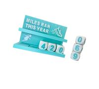 ordinarYone Running Mileage Counter For Fitness Enthusiasts 3D Printed Design Visual Progress Tracking Running Pedometer Goal Setter