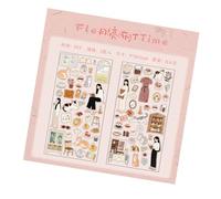 ordinarYone Scrapbook Stickers, Artistic Journaling Sticker Book Aesthetic Stickers Decorative Scrapbook Stickers for Adult