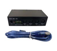 ordinarYone USB Controller 4 In 4 Out Splitter For Multiple Device Connection Plugs And Play Design Construction