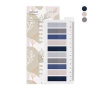 Ordinate Sticky Notes in Pack of 200 Transparent Sticky Notes, Sticky Strips, Sticky Markers, Self-Adhesive for Office, School and Markings (J-Gray Serenade)