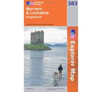 Explorer 383 Movern & Lochaline Map With Digital Version, Orange One Size