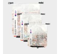 Ordnance Survey 3 Peaks Dry Bags, White One Size
