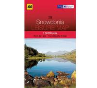 Ordnance Survey AA Leisure Map 29 Snowdonia