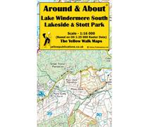 Ordnance Survey Around & About - Lake Windermere Walking Map