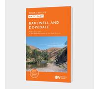 Ordnance Survey Bakewell & Dovedale Short Walks Guidebook One Size