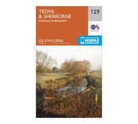 Ordnance Survey Explorer 129 Yeovil & Sherborne Map With Digital Version, Orange One Size