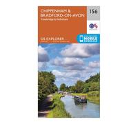 Ordnance Survey Explorer 156 Chippenham & Bradford-on-Avon Map With Digital Version, Orange One Size