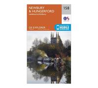 Ordnance Survey Explorer 158 Newbury & Hungerford Map With Digital Version One Size