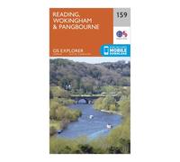 Ordnance Survey Explorer 159 Reading, Wokingham & Pangbourne Map With Digital Version, Orange One Size