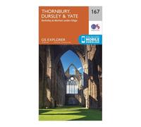 Ordnance Survey Explorer 167 Thornbury, Dursley & Yate Map With Digital Version One Size