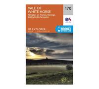 Ordnance Survey Explorer 170 Abingdon, Wantage & Vale of White Horse Map With Digital Version, Orange One Size