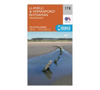 Ordnance Survey Explorer 178 Llanelli & Ammanford Map With Digital Version One Size