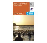 Ordnance Survey Explorer 234 Rutland Water Map With Digital Version One Size