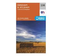 Ordnance Survey Explorer 238 East Dereham & Aylsham Map With Digital Version One Size