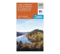 Ordnance Survey Explorer 239 Lake Vyrnwy & Llanfyllin Map With Digital Version One Size