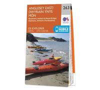 Ordnance Survey Explorer - 263 Anglesey East (Meaumaris, Amlwch & Menai Bridge) - Sheet 263