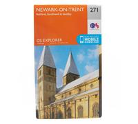 Ordnance Survey Explorer 271 Newark-on-Trent Map With Digital Version, Orange One Size