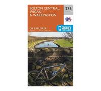 Ordnance Survey Explorer 276 Bolton, Wigan & Warrington Map With Digital Version One Size