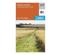 Ordnance Survey Explorer 279 Doncaster Map With Digital Version One Size