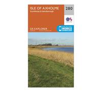 Ordnance Survey Explorer 280 Isle of Axholme, Scunthorpe & Gainsborough Map With Digital Version, Orange One Size