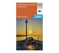 Ordnance Survey Explorer 293 Kingston Upon Hull & Beverley Map With Digital Version - Orange, Orange