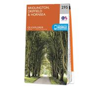 Ordnance Survey Explorer - 295 Bridlington, Driffield & hornsea) - Sheet 295 Standard