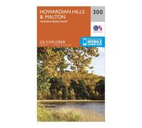 Ordnance Survey Explorer 300 Howardian Hills & Malton Map With Digital Version, Orange One Size