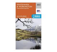 Ordnance Survey Explorer 303 Whitehaven & Workington Map With Digital Version One Size