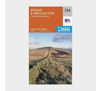 Ordnance Survey Explorer 336 Biggar & Broughton Map With Digital Version, Orange One Size