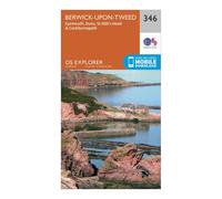 Ordnance Survey Explorer 346 Berwick-upon-Tweed Map With Digital Version One Size