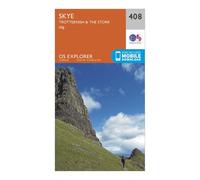 Ordnance Survey Explorer 408 Skye - Trotternish & The Storr Map With Digital Version, Orange One Size