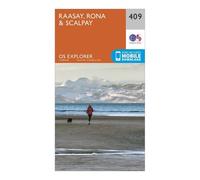Ordnance Survey Explorer 409 Raasay, Rona & Scalpay Map With Digital Version One Size