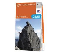 Ordnance Survey Explorer - 411 Skye - Cuillin Hills - Sheet 411