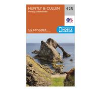 Ordnance Survey Explorer 425 Huntly & Cullen Map With Digital Version One Size