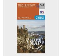 Ordnance Survey Explorer Active 369 Perth & Kinross Map With Digital Version One Size