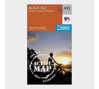 Ordnance Survey Explorer Active 432 Black Isle Map With Digital Version, Orange One Size