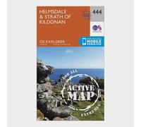 Ordnance Survey Explorer Active 444 Helmsdale & Strath of Kildonan Map With Digital Version, Orange One Size