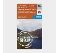 Ordnance Survey Explorer Active 457 South East Lewis Map With Digital Version, Orange One Size