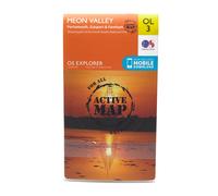 Ordnance Survey Explorer Active OL3 Meon Valley, Portsmouth, Gosport & Fareham Map With Digital Version, Orange One Size