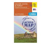 Ordnance Survey Explorer Active OL42 Kielder Water & Forest Map With Digital Version One Size