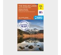 Ordnance Survey Explorer Active OL6 The English Lakes - South Western Area Map With Digital Version, Orange One Size