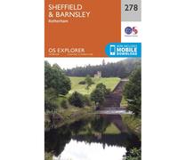 Ordnance Survey Explorer Map 278 Sheffield And Barnsley