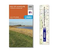 Ordnance Survey Explorer Map 280 ~ Isle of Axholme, Scunthorpe & Gainsborough (Folded Paper Version)