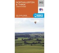 Ordnance Survey Explorer Map 302 Northallerton And Thirsk - Catterick