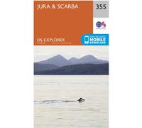 Explorer 355 Jura & Scarba Map With Digital Version, Orange One Size