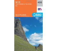 Ordnance Survey Explorer Map 408 Skye - Trotternish and the Storr NOA One Size