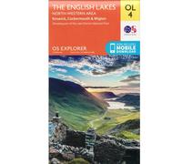 Ordnance Survey Explorer Map OL04 The English Lakes - North-Western Ar
